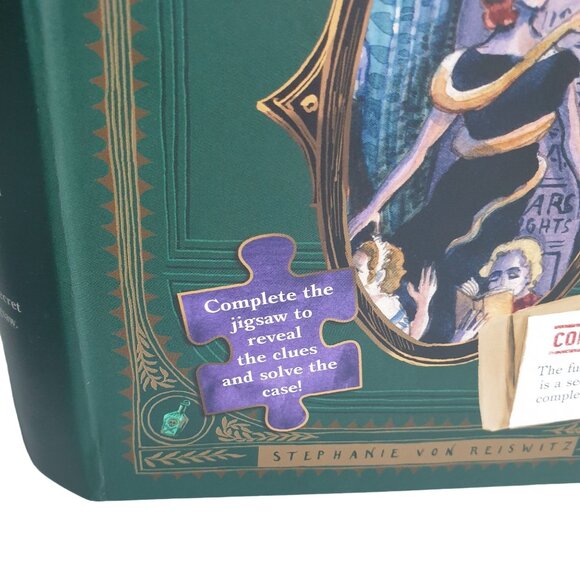 Murder Most Puzzling 500-Piece Puzzle Book Box Edition Clairvoyants Convention - Picture 2 of 6